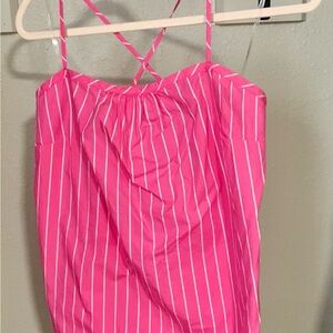 Universal Thread Pink Striped Mini Dress